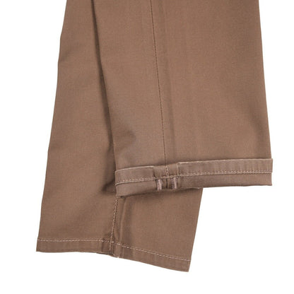 PT TORINO DENIM "SOUL" リヨセル混コットン ストレッチスリムパンツ ブラウン 31 | GUARDAROBA MILANO OFFICIAL STORE