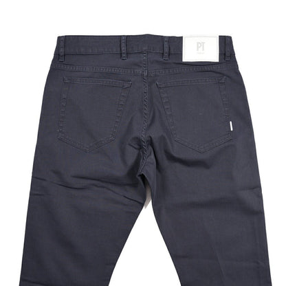 PT TORINO DENIM "SOUL" リヨセル混コットン ストレッチスリムパンツ ネイビー(0340) 30 | GUARDAROBA MILANO OFFICIAL STORE