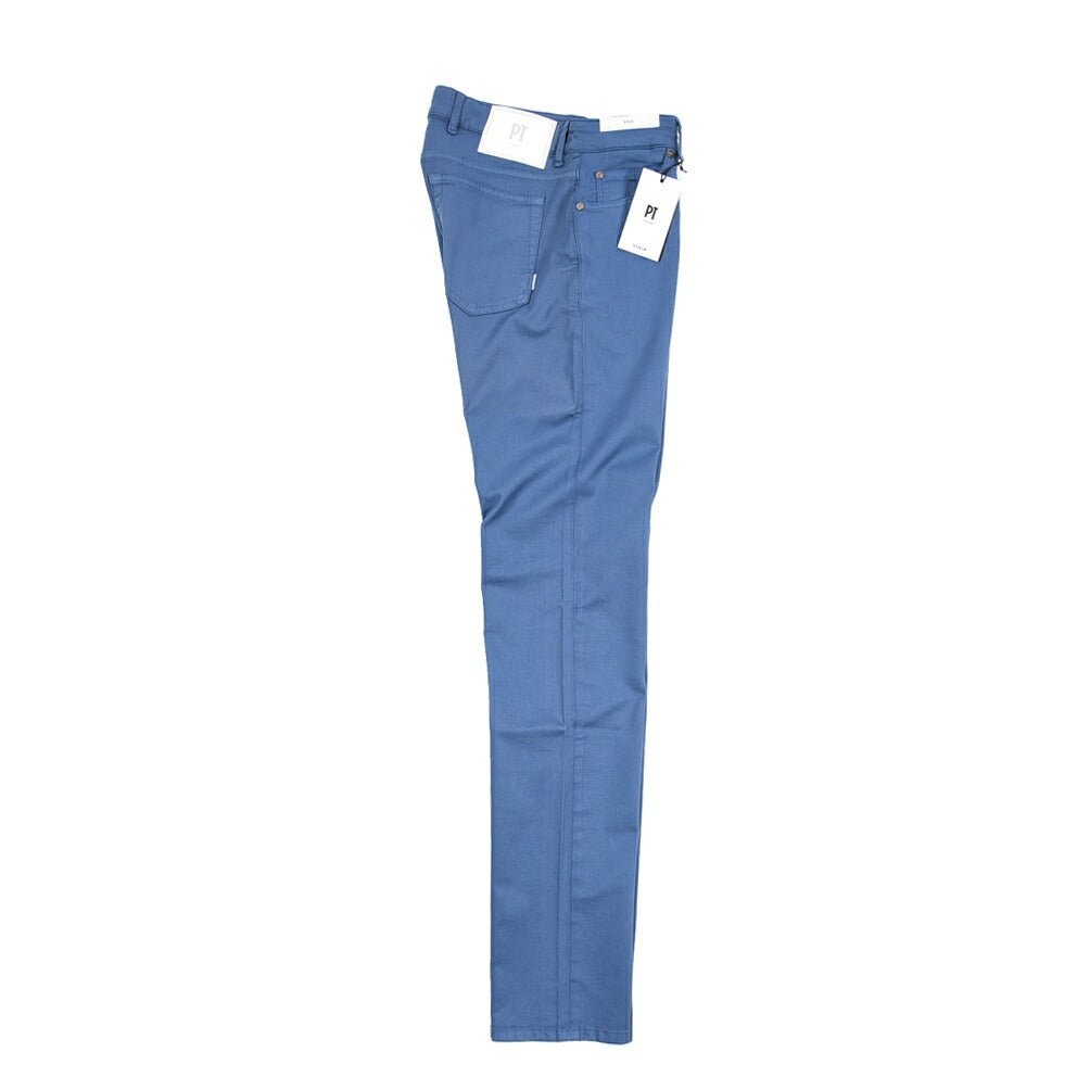 PT TORINO DENIM "SOUL" リヨセル混コットン ストレッチスリムパンツ ブルー 31 | GUARDAROBA MILANO OFFICIAL STORE
