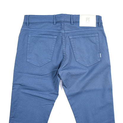PT TORINO DENIM "SOUL" リヨセル混コットン ストレッチスリムパンツ ブルー 31 | GUARDAROBA MILANO OFFICIAL STORE