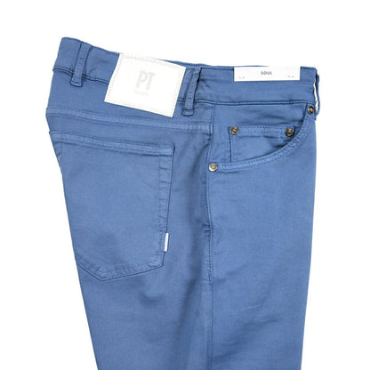 PT TORINO DENIM "SOUL" リヨセル混コットン ストレッチスリムパンツ ブルー 31 | GUARDAROBA MILANO OFFICIAL STORE