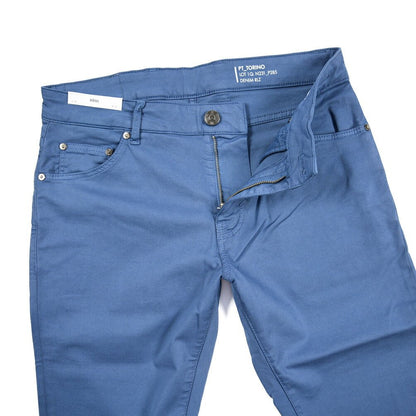 PT TORINO DENIM "SOUL" リヨセル混コットン ストレッチスリムパンツ ブルー 31 | GUARDAROBA MILANO OFFICIAL STORE