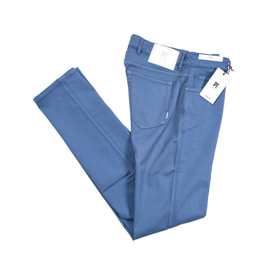 PT TORINO DENIM "SOUL" リヨセル混コットン ストレッチスリムパンツ ブルー 31 | GUARDAROBA MILANO OFFICIAL STORE