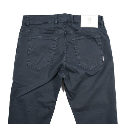 PT TORINO DENIM "SOUL" リヨセル混コットン ストレッチスリムパンツ ネイビー(Y380) 29 | GUARDAROBA MILANO OFFICIAL STORE
