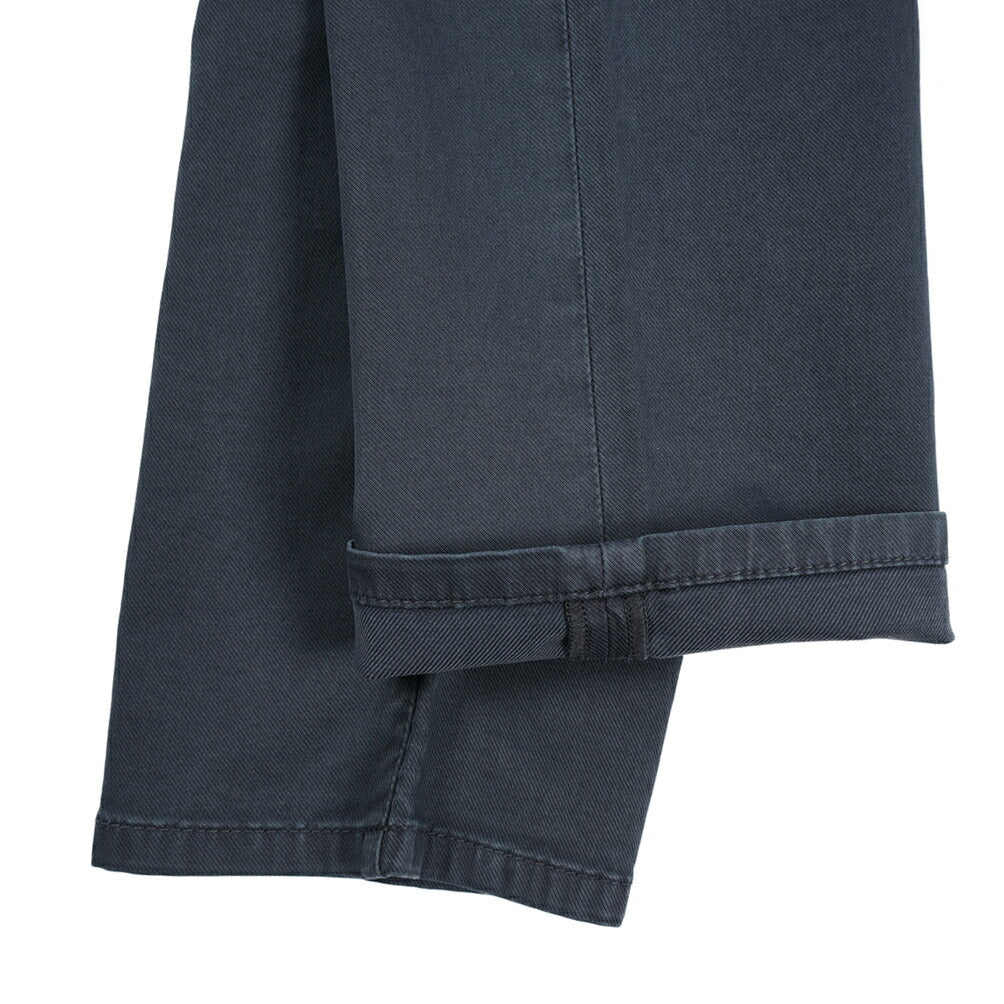 PT TORINO DENIM "SOUL" リヨセル混コットン ストレッチスリムパンツ ネイビー(Y380) 29 | GUARDAROBA MILANO OFFICIAL STORE