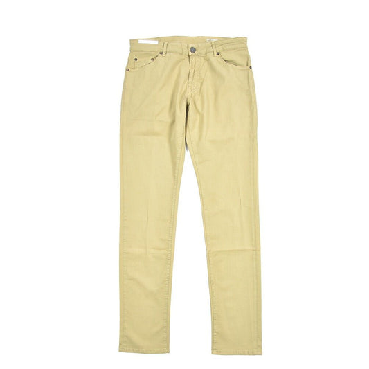 PT TORINO DENIM "SOUL" リヨセル混コットンチノ スリムフィットパンツ ベージュ 35 | GUARDAROBA MILANO OFFICIAL STORE