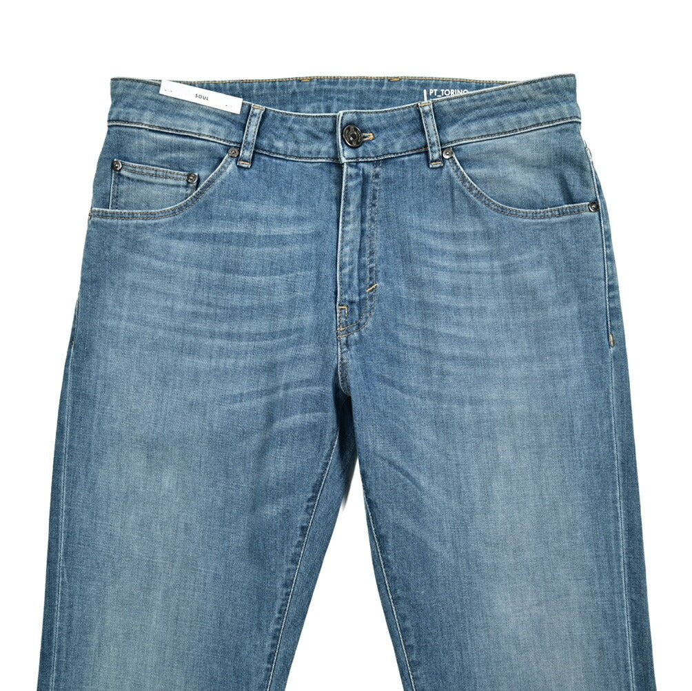【クーポン対象】春セール｜PT TORINO DENIM SOUL( SLIM FIT) ストレッチデニムジーンズ / PT05｜GUARDAROBA MILANO OFFICIAL STORE