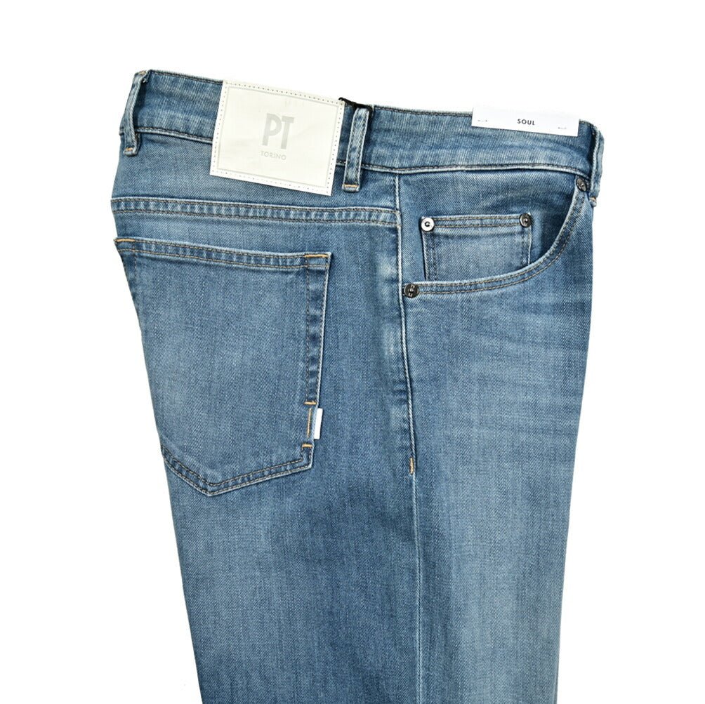 【クーポン対象】春セール｜PT TORINO DENIM SOUL( SLIM FIT) ストレッチデニムジーンズ / PT05｜GUARDAROBA MILANO OFFICIAL STORE