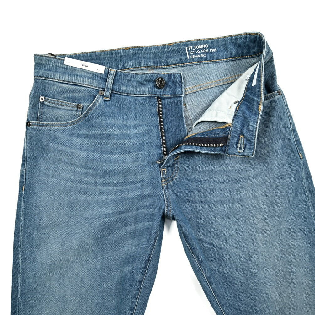 【クーポン対象】春セール｜PT TORINO DENIM SOUL( SLIM FIT) ストレッチデニムジーンズ / PT05｜GUARDAROBA MILANO OFFICIAL STORE