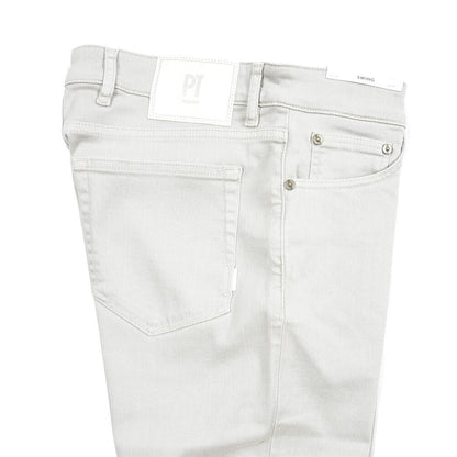 PT TORINO DENIM “SWING” リヨセル混コットン ストレッチカラーパンツ ライトグレー 31 | GUARDAROBA MILANO OFFICIAL STORE