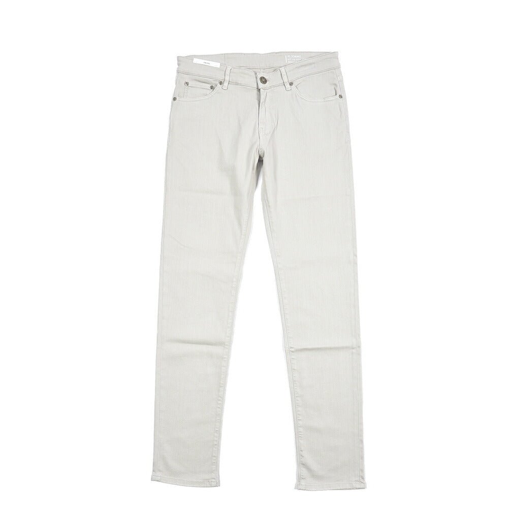 PT TORINO DENIM “SWING” リヨセル混コットン ストレッチカラーパンツ ライトグレー 31 | GUARDAROBA MILANO OFFICIAL STORE