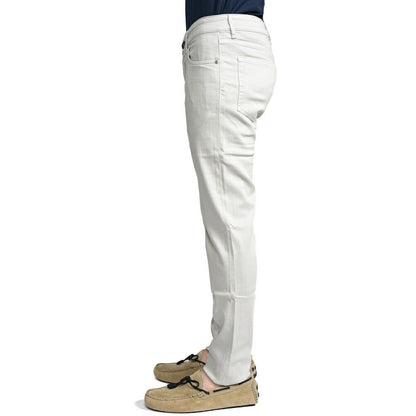 PT TORINO DENIM “SWING” リヨセル混コットン ストレッチカラーパンツ ライトグレー 31 | GUARDAROBA MILANO OFFICIAL STORE