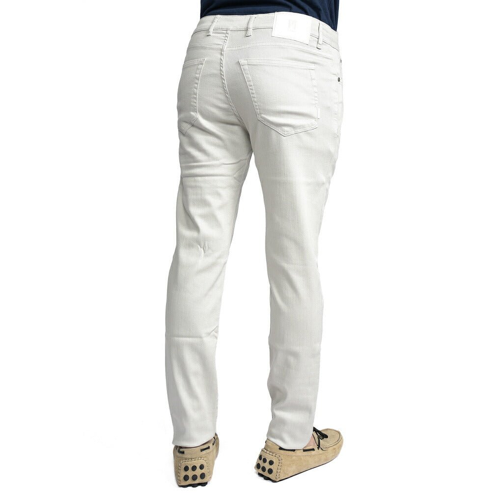 PT TORINO DENIM “SWING” リヨセル混コットン ストレッチカラーパンツ ライトグレー 31 | GUARDAROBA MILANO OFFICIAL STORE