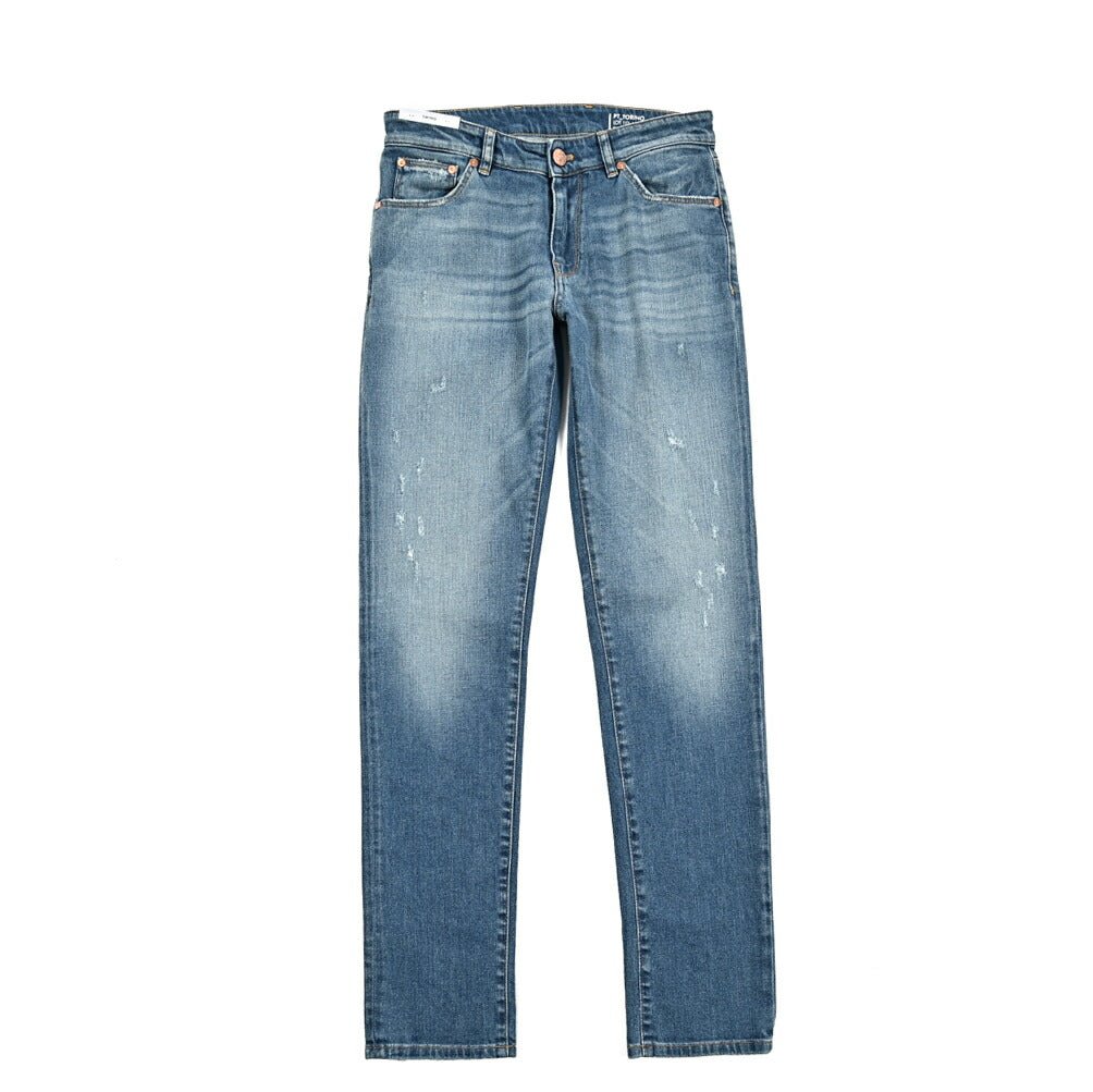 【クーポン対象】春セール｜PT TORINO DENIM SWING(SUPERSLIM FIT) ストレッチデニム スリムジーンズ / PT05｜GUARDAROBA MILANO OFFICIAL STORE