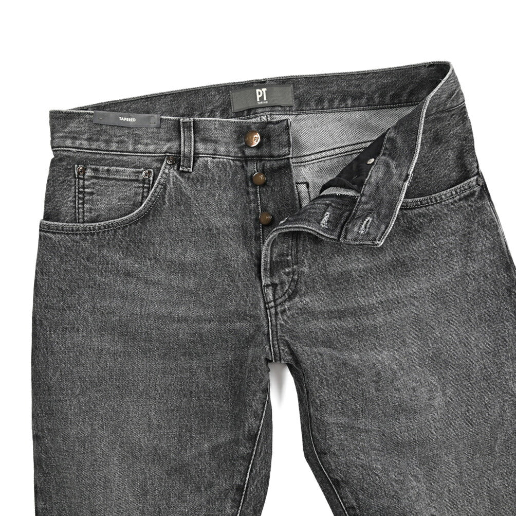 PT TORINO DENIM "TAPERED" コットン100%デニム テーパードジーンズ｜437223｜GUARDAROBA MILANO OFFICIAL STORE