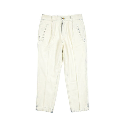 PT TORINO DENIM / "THE PILOT" コットン100%デニム ペイントパンツ オフホワイト 30 | GUARDAROBA MILANO OFFICIAL STORE