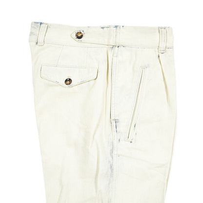 PT TORINO DENIM / "THE PILOT" コットン100%デニム ペイントパンツ オフホワイト 30 | GUARDAROBA MILANO OFFICIAL STORE