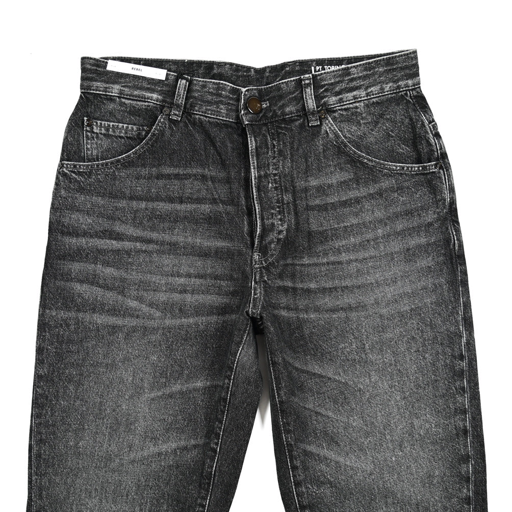 【販売期間前】PT TORINO DENIM THE REBEL コットン100%デニム ワイドジーンズ / PT05｜GUARDAROBA MILANO OFFICIAL STORE