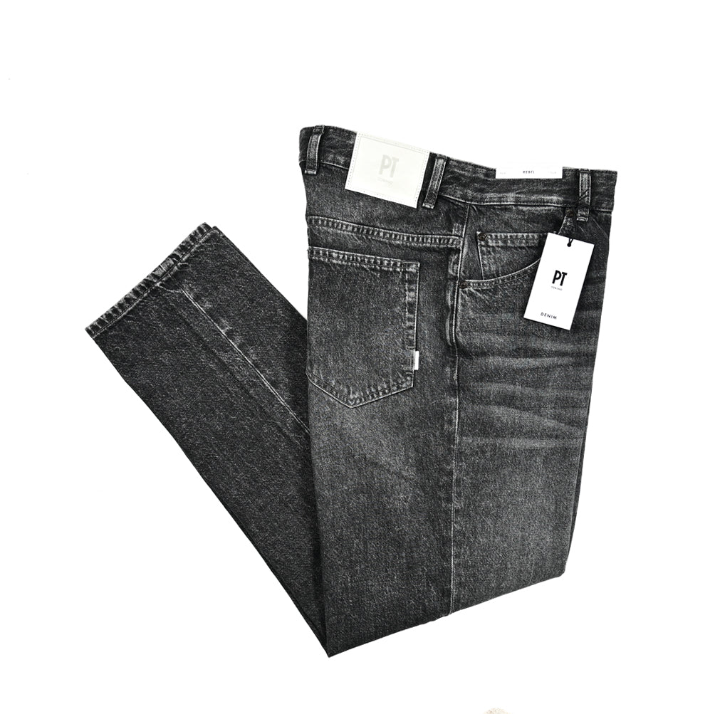 【販売期間前】PT TORINO DENIM THE REBEL コットン100%デニム ワイドジーンズ / PT05｜GUARDAROBA MILANO OFFICIAL STORE