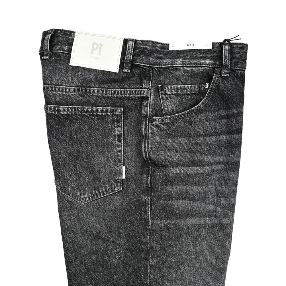 【販売期間前】PT TORINO DENIM THE REBEL コットン100%デニム ワイドジーンズ / PT05｜GUARDAROBA MILANO OFFICIAL STORE