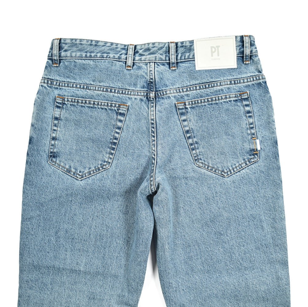 【販売期間前】PT TORINO DENIM THE REBEL コットン100%デニム ワイドジーンズ / PT05｜GUARDAROBA MILANO OFFICIAL STORE