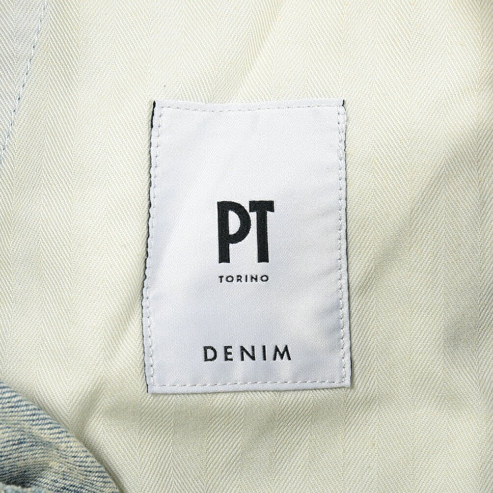 PT TORINO DENIM "THE SHOOT" コットン100%デニム ツータックパンツ デニスラ｜437435-30｜GUARDAROBA MILANO OFFICIAL STORE