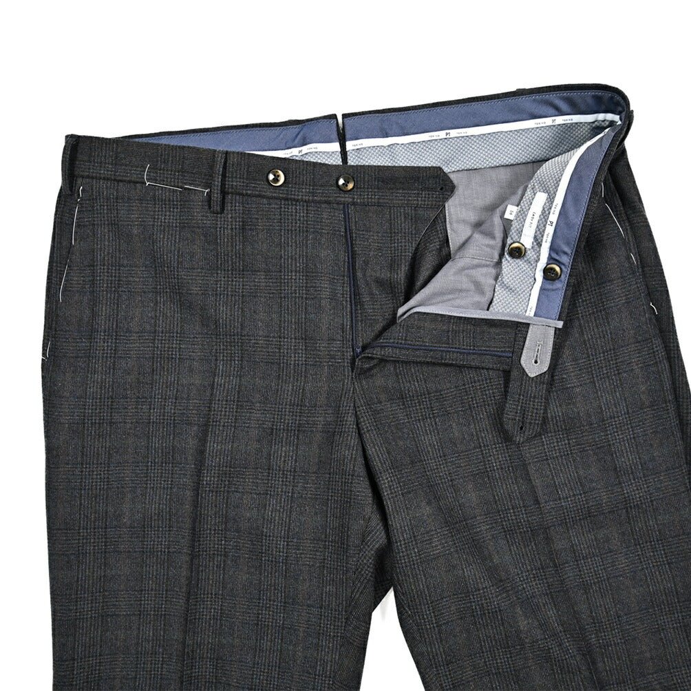 PT TORINO "EASY FIT" SUPER100’s ウールフランネル ノータックスラックス｜415084｜GUARDAROBA MILANO OFFICIAL STORE