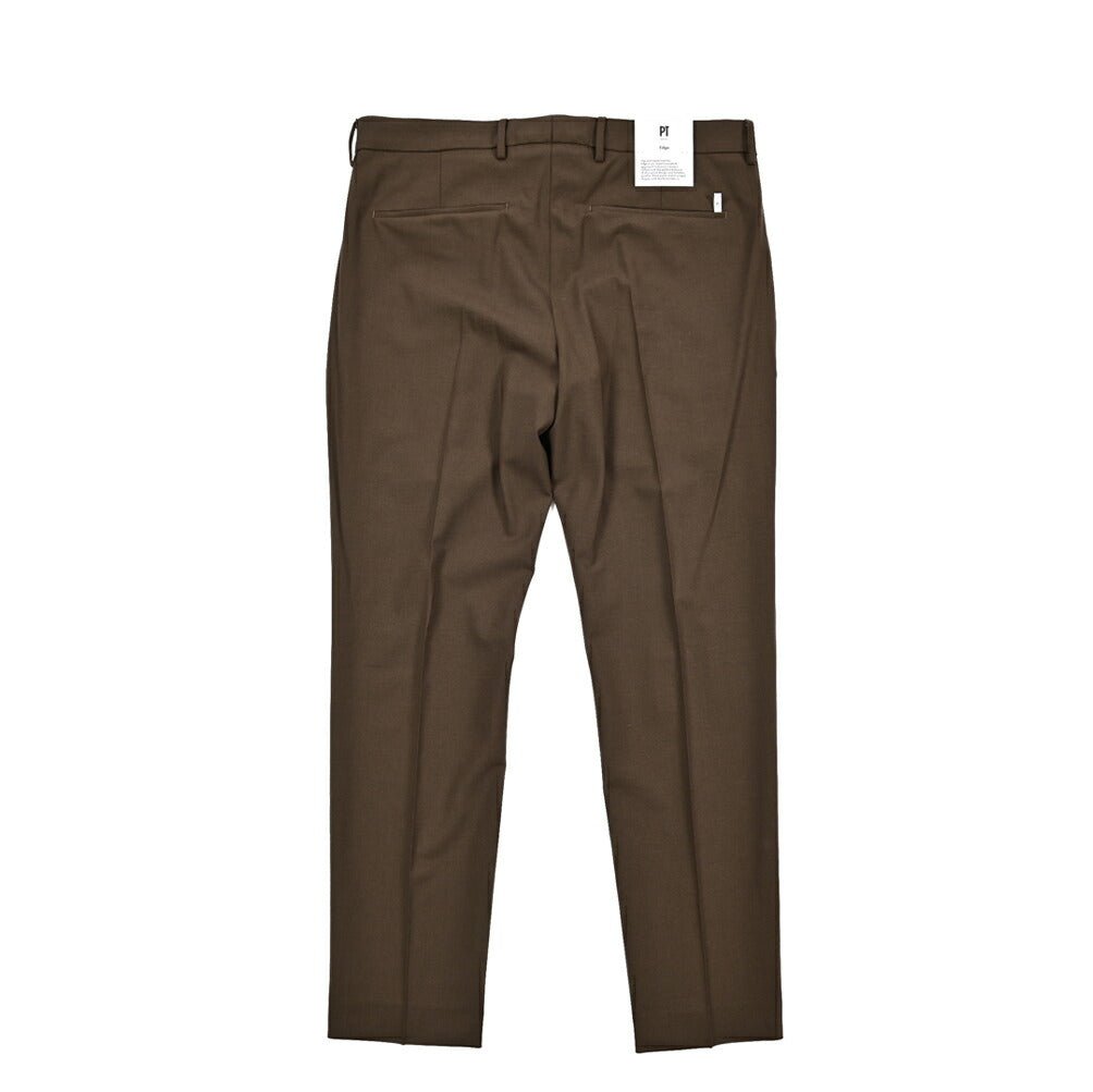 PT TORINO Edge "DIECI" ストレッチウール スリムテーパードスラックス｜423203 - 46｜GUARDAROBA MILANO OFFICIAL STORE