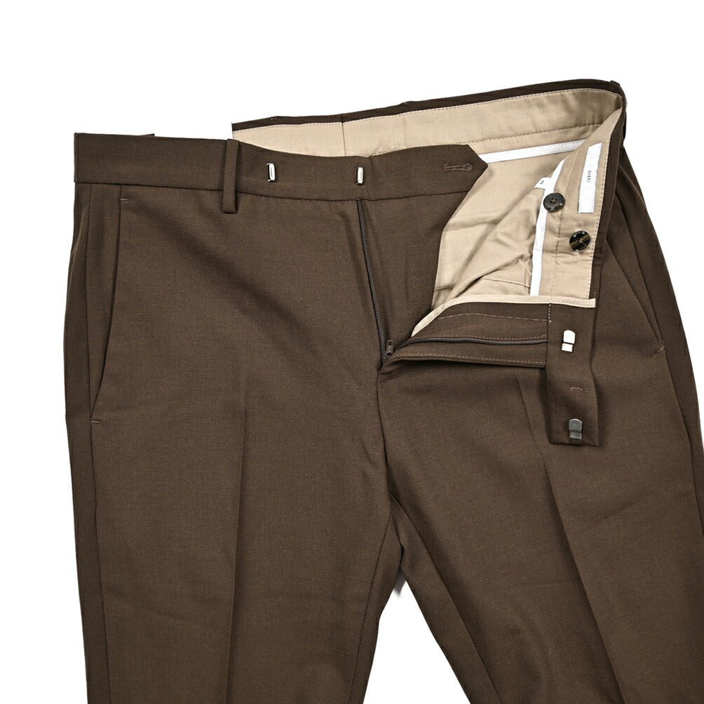 PT TORINO Edge "DIECI" ストレッチウール スリムテーパードスラックス｜423203 - 46｜GUARDAROBA MILANO OFFICIAL STORE