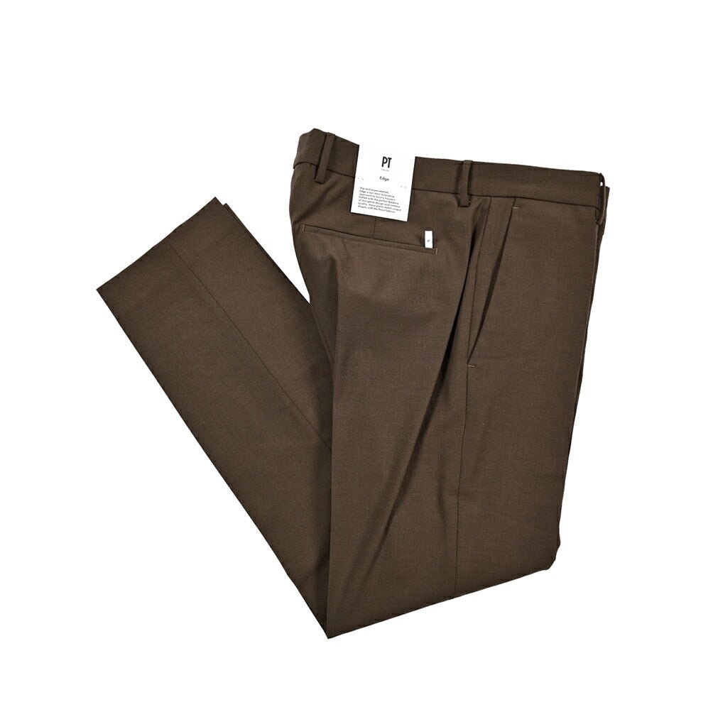 PT TORINO Edge "DIECI" ストレッチウール スリムテーパードスラックス｜423203 - 46｜GUARDAROBA MILANO OFFICIAL STORE