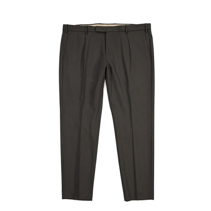 PT TORINO Edge “DIECI” ストレッチウール ワンタックスラックス ブラウン 56 | GUARDAROBA MILANO OFFICIAL STORE