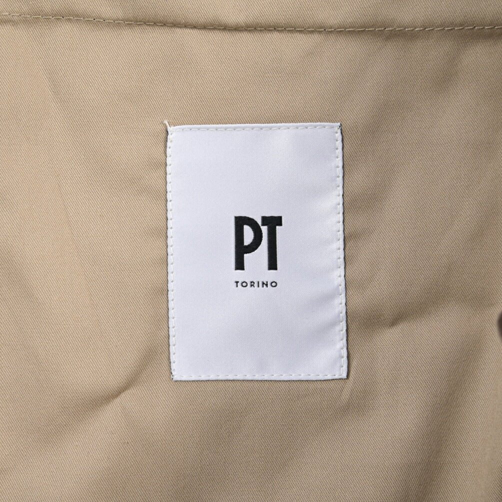 PT TORINO Edge “DIECI” ストレッチウール ワンタックスラックス ブラウン 56 | GUARDAROBA MILANO OFFICIAL STORE