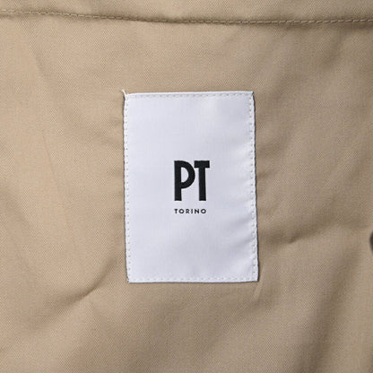 PT TORINO Edge “DIECI” ストレッチウール ワンタックスラックス ブラウン 56 | GUARDAROBA MILANO OFFICIAL STORE