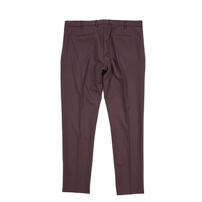 PT TORINO Edge “DIECI” ストレッチウール ワンタックスキニースラックス パープル 50 | GUARDAROBA MILANO OFFICIAL STORE