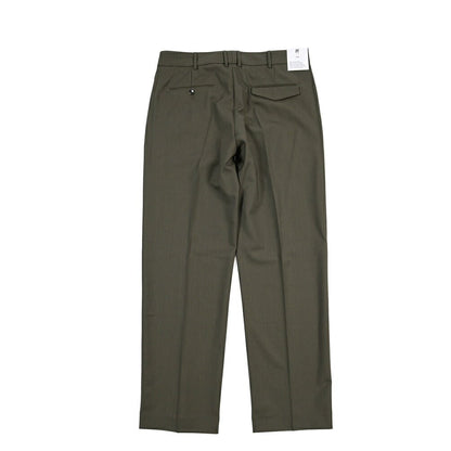 PT TORINO Edge “MICHAEL” ストレッチウール ノータックワイドスラックス カーキグリーン 48 | GUARDAROBA MILANO OFFICIAL STORE