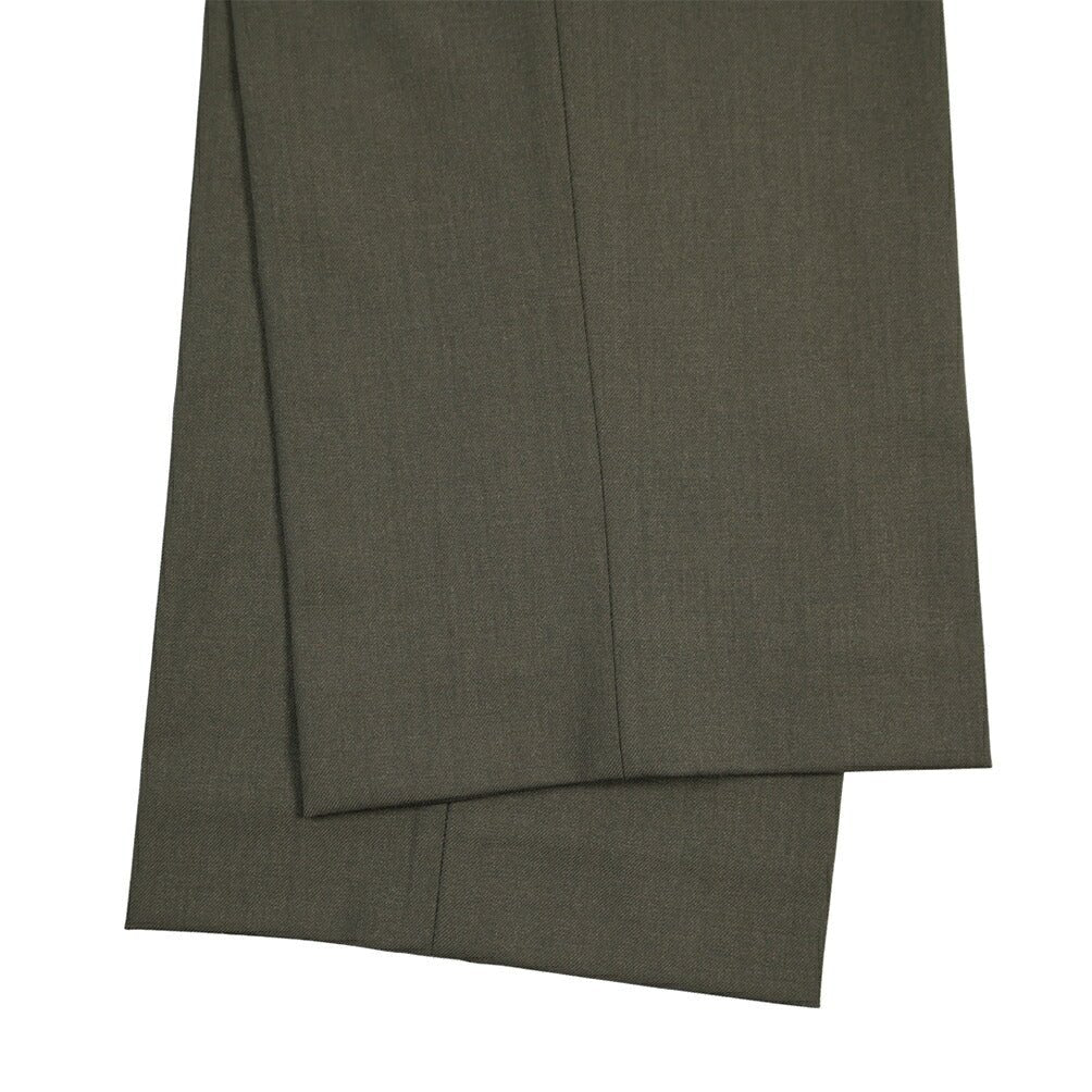 PT TORINO Edge “MICHAEL” ストレッチウール ノータックワイドスラックス カーキグリーン 48 | GUARDAROBA MILANO OFFICIAL STORE