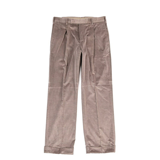 PT TORINO Edge “QUINDICI” コットン100% ベルベットワイドスラックス ピンク 46 | GUARDAROBA MILANO OFFICIAL STORE