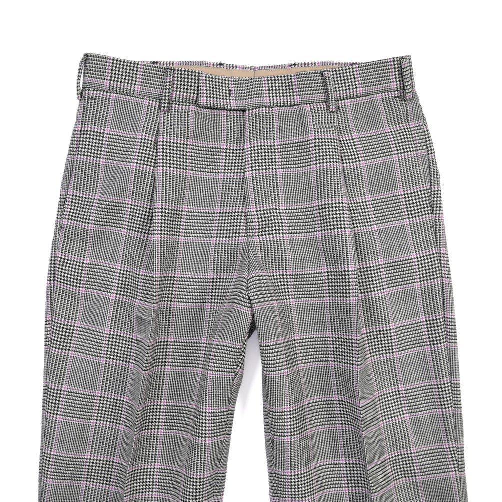 PT TORINO Edge “QUINDICI” SUPER 100's ウール100% ワンタックワイドスラックス グレー 48 | GUARDAROBA MILANO OFFICIAL STORE