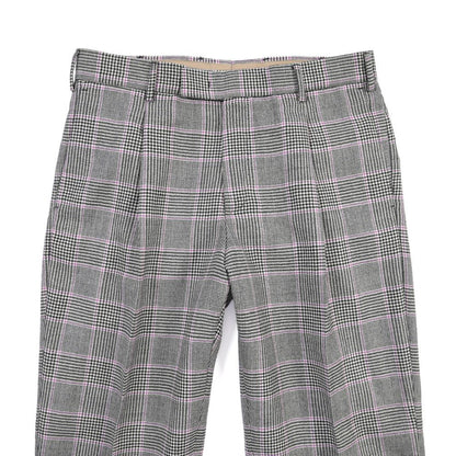 PT TORINO Edge “QUINDICI” SUPER 100's ウール100% ワンタックワイドスラックス グレー 48 | GUARDAROBA MILANO OFFICIAL STORE