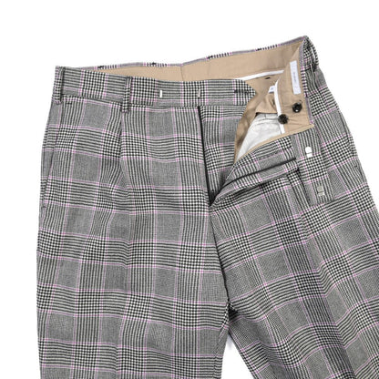 PT TORINO Edge “QUINDICI” SUPER 100's ウール100% ワンタックワイドスラックス グレー 48 | GUARDAROBA MILANO OFFICIAL STORE