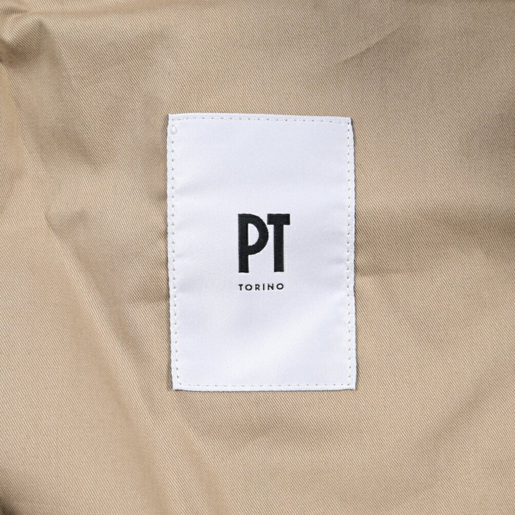 PT TORINO Edge “REBEL FIT” ヴァージンウール100% ワンタックスラックス ブラウン 50 | GUARDAROBA MILANO OFFICIAL STORE