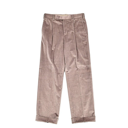 PT TORINO Edge REBEL FIT コットン100%ベロア ワンタックスラックス DELUXE COTTON｜430401-48｜GUARDAROBA MILANO OFFICIAL STORE