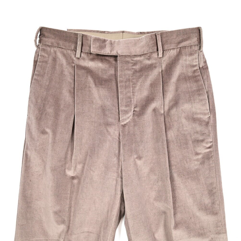 PT TORINO Edge REBEL FIT コットン100%ベロア ワンタックスラックス DELUXE COTTON｜430401-48｜GUARDAROBA MILANO OFFICIAL STORE