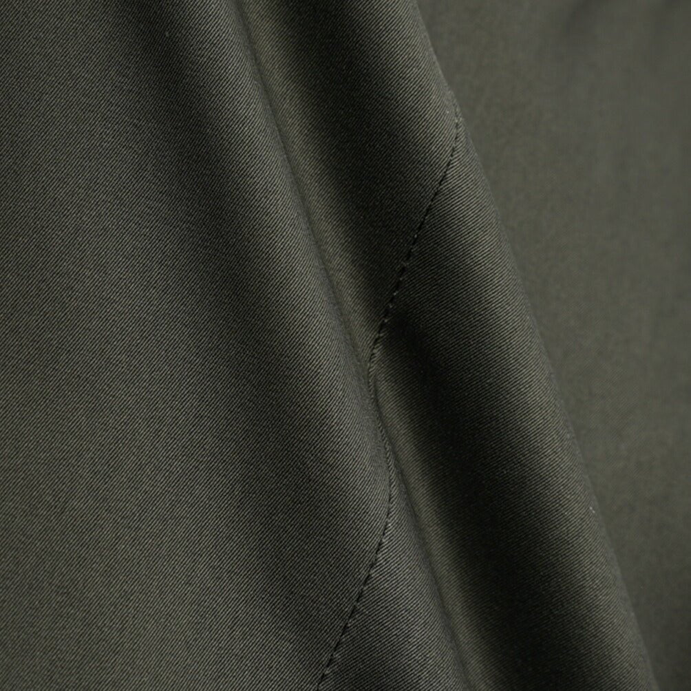 PT TORINO Edge "REBEL FIT" コットン100% ノータックテーパードパンツ / DELUXE COTTON カーキグリーン 48 | GUARDAROBA MILANO OFFICIAL STORE