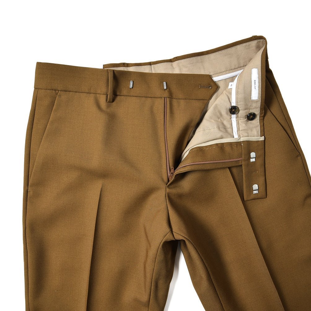 PT TORINO Edge "REBEL FIT" ヴァージンウールモヘア リラックステーパードパンツ｜389957-B-52｜GUARDAROBA MILANO OFFICIAL STORE