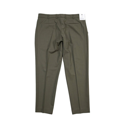 PT TORINO Edge “REBEL FIT” ストレッチウール ノータックスラックス カーキグリーン 54 | GUARDAROBA MILANO OFFICIAL STORE