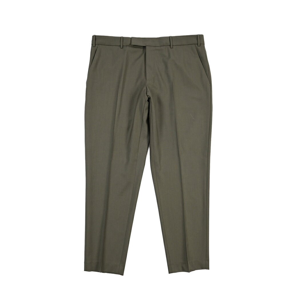 PT TORINO Edge “REBEL FIT” ストレッチウール ノータックスラックス カーキグリーン 54 | GUARDAROBA MILANO OFFICIAL STORE