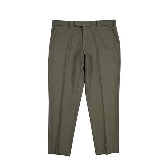 PT TORINO Edge “REBEL FIT” ストレッチウール ノータックスラックス カーキグリーン 54 | GUARDAROBA MILANO OFFICIAL STORE