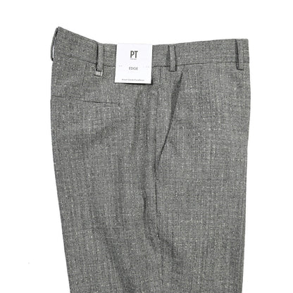 PT TORINO Edge “REBEL FIT” ストレッチウール ノータックスラックス グレー 48 | GUARDAROBA MILANO OFFICIAL STORE
