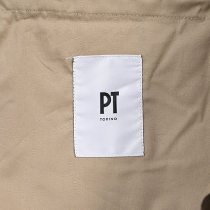 PT TORINO Edge “REBEL FIT” カシミヤ混ウール ワンタックヘリンボーンスラックス ブラウン 50 | GUARDAROBA MILANO OFFICIAL STORE